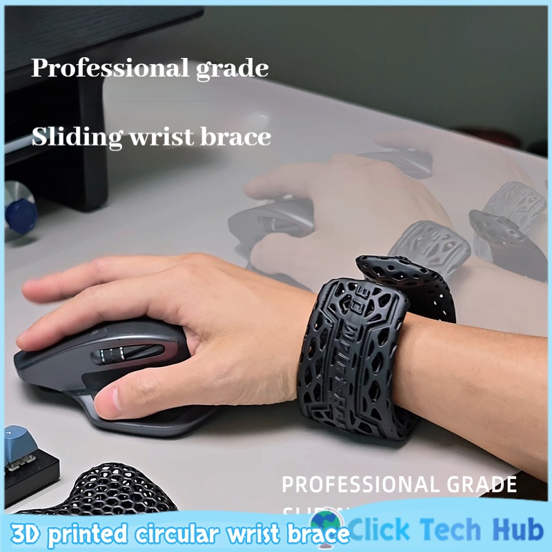 Wrist Rest Pad - Drukowana w 3D okrągła podpórka na