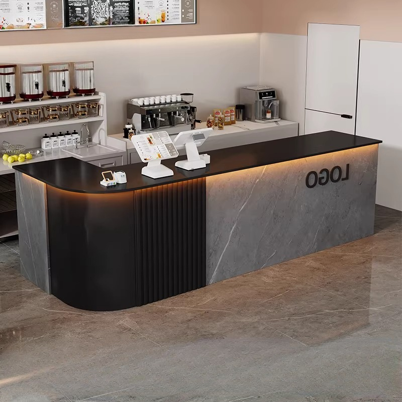 Home Office Tienda - Stoisko recepcyjne w stylu Beauty Funky,