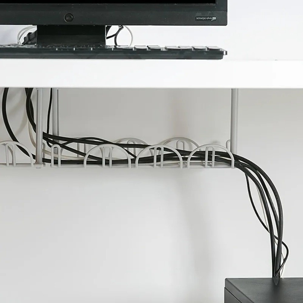 Power Strip Desk - Organizer na kable pod biurko, wielofunkcyjny