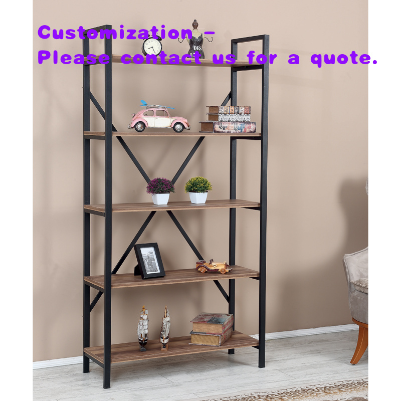 Home Office Industrial Style - Półka na książki w stylu industrialnym
