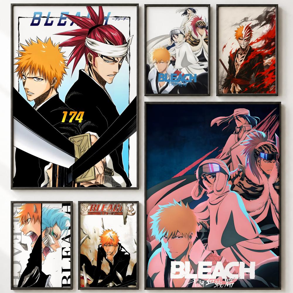 Home Office Bleaching - Japoński plakat z anime BLEACH, w