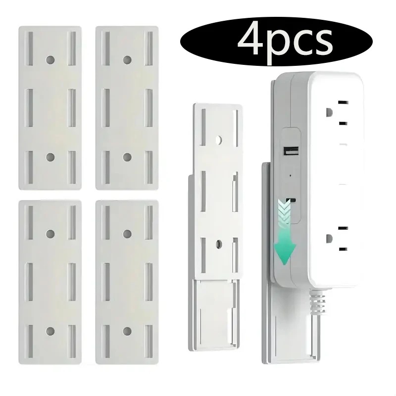 Power Strip Desk - 4 szt. uchwytów na listwę zasilającą