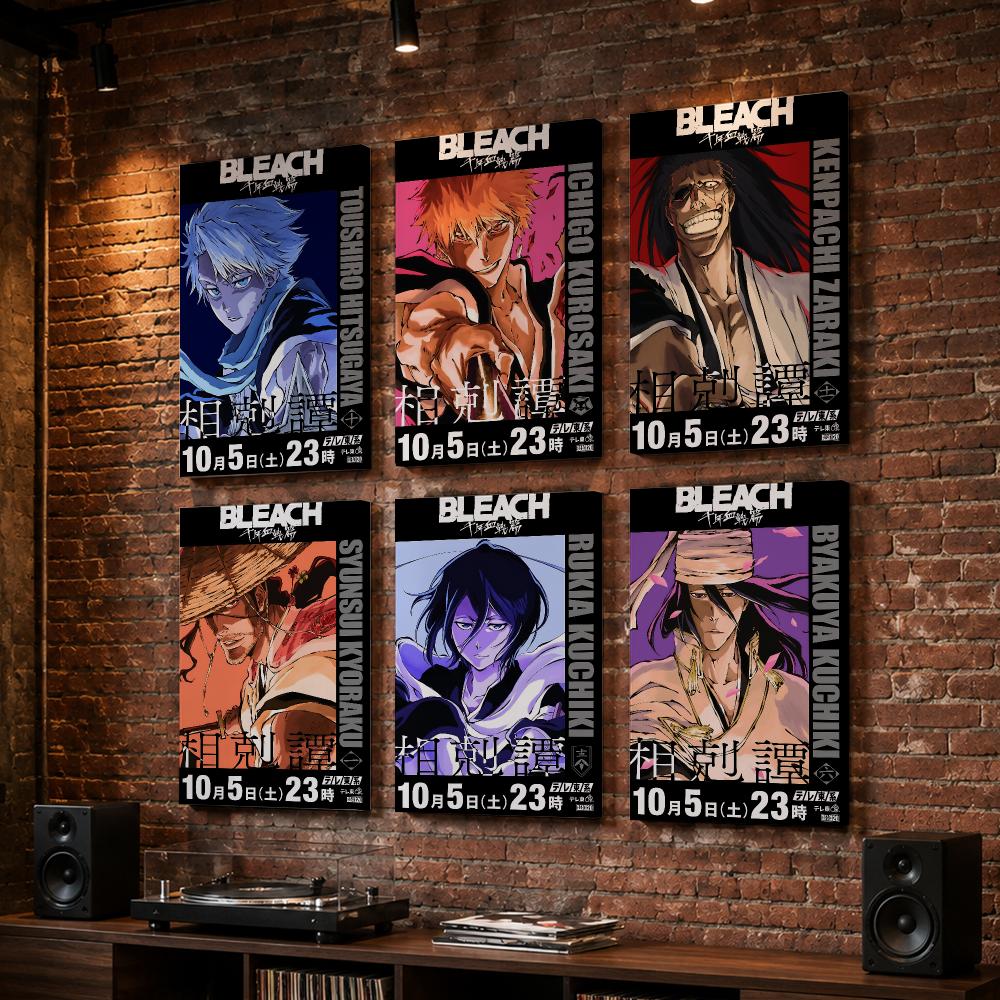 Home Office Bleaching - B-BLEACH Anime, stylowa japońska dekoracja ścienna