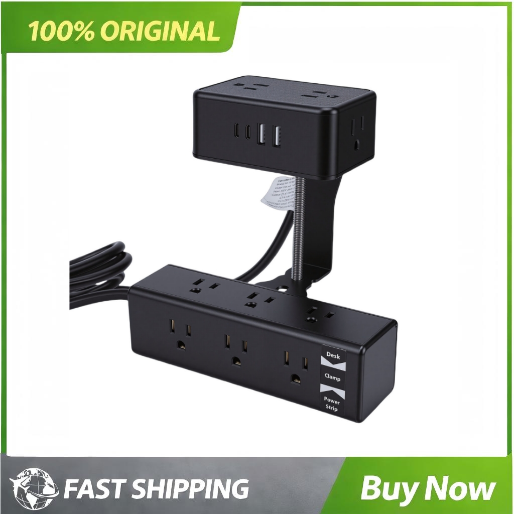 Power Strip Desk - Listwa zasilająca 17 w 1 z