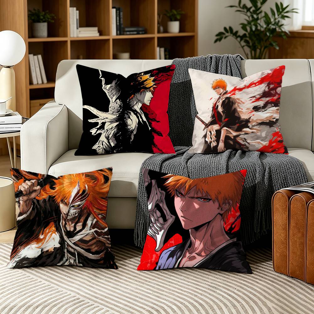 Home Office Bleaching - Poszewka na poduszkę B-Bleachs K-Kurosaki Ichigo
