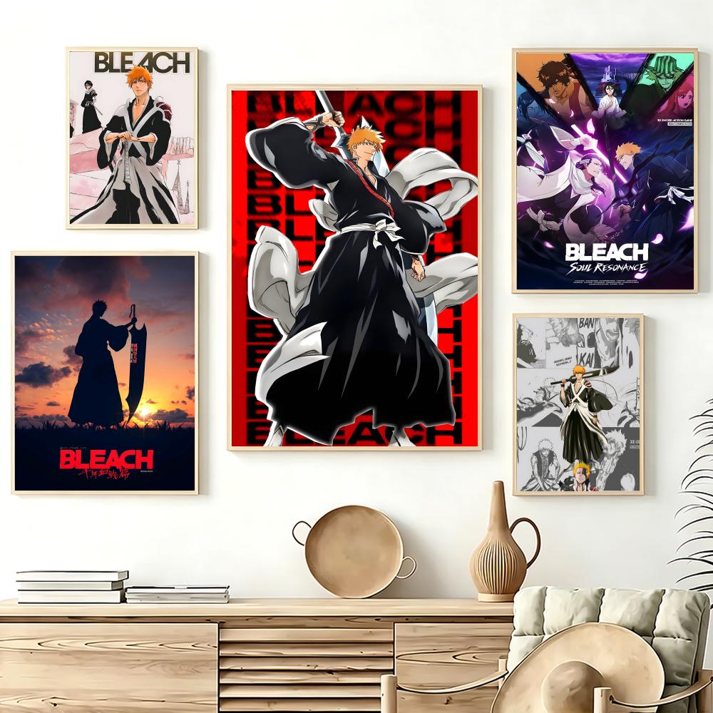 Home Office Bleaching - Stylowy plakat Shonen B-BleachS, dekoracja ścienna