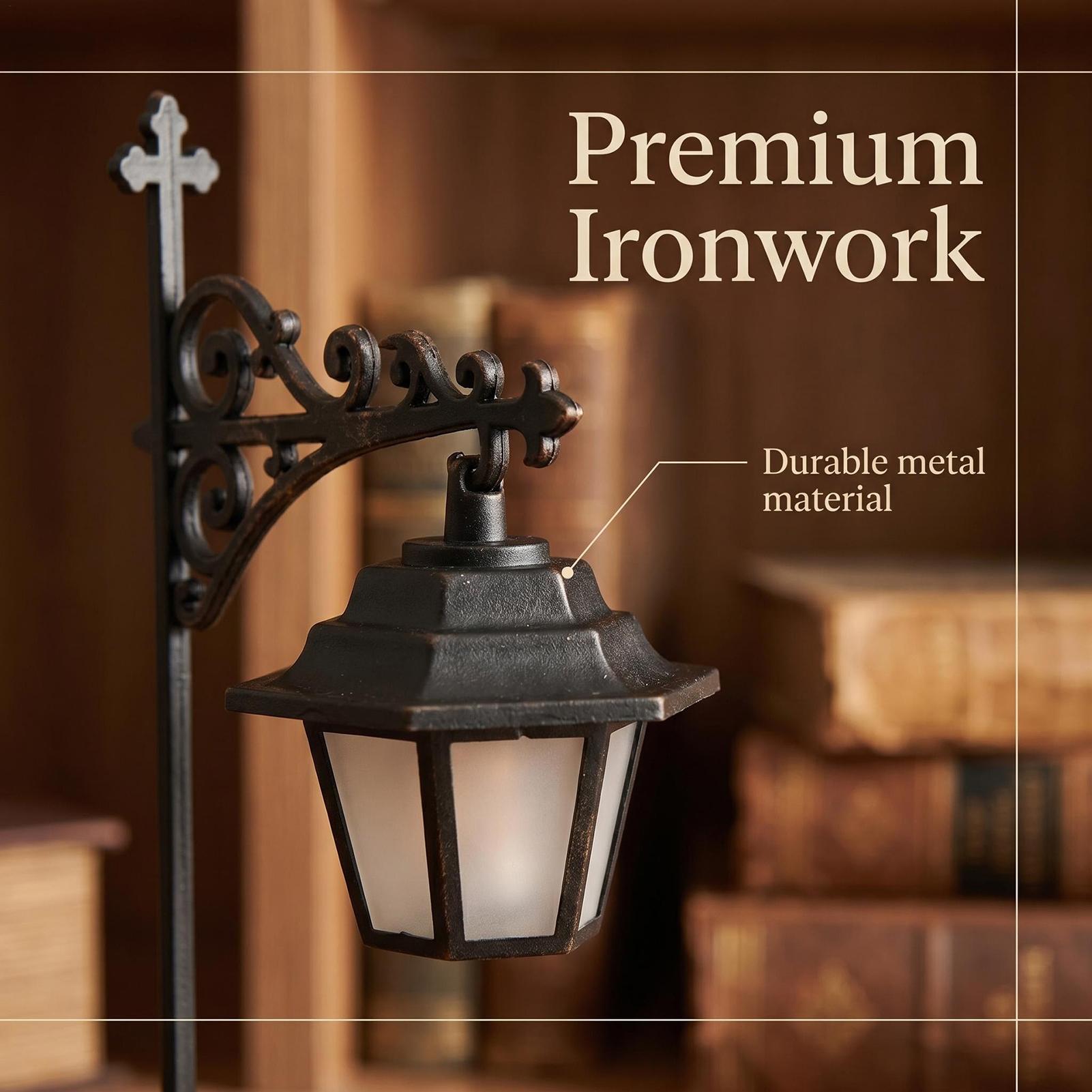 Home Office Library - Ciepła latarka LED dekoracyjna do półki