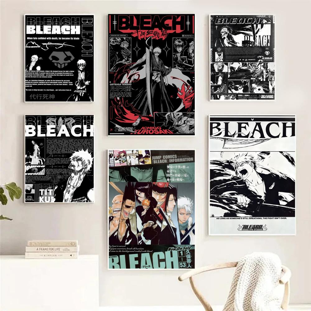 Stylowy czarny obraz anime B-  – Home Office Bleaching recenzja i cena