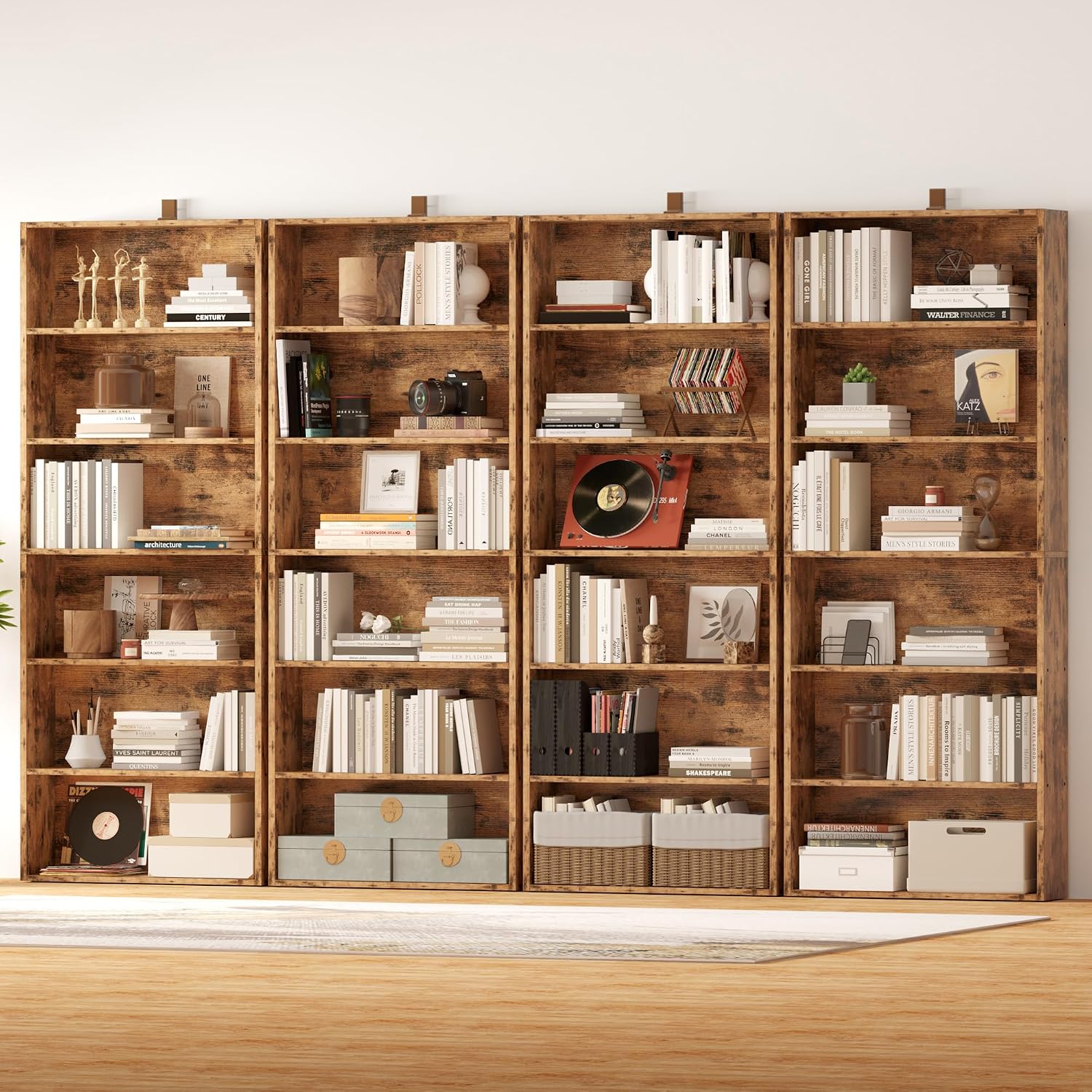 Wysokie regały na książki, zes – Home Office Industrial Style recenzja i cena