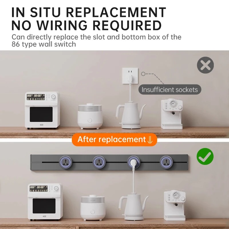 Listwa zasilająca do montażu p – Power Strip Desk recenzja i cena