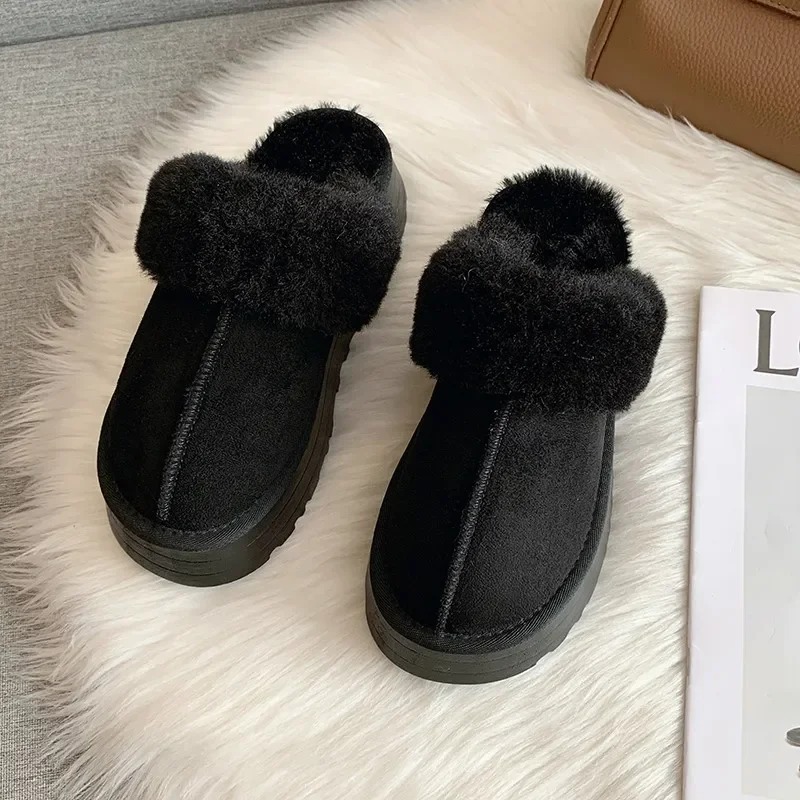 2024 New Fur Slippers Women Wi – Home Office 2024 recenzja i cena