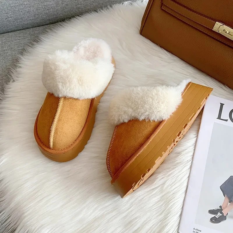 2024 New Fur Slippers Women Wi – Home Office 2024 recenzja i cena