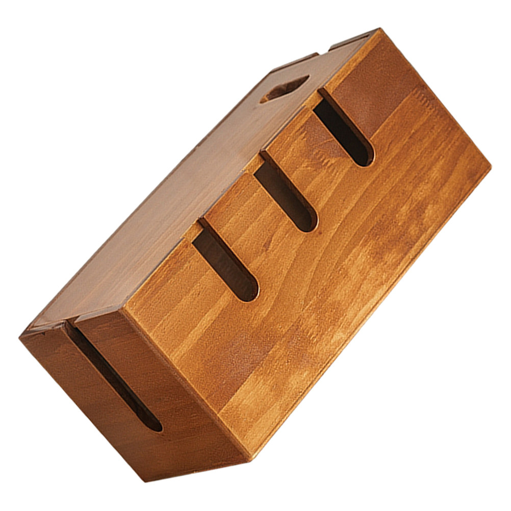 Naturalny drewniany organizer  – Power Strip Desk recenzja i cena