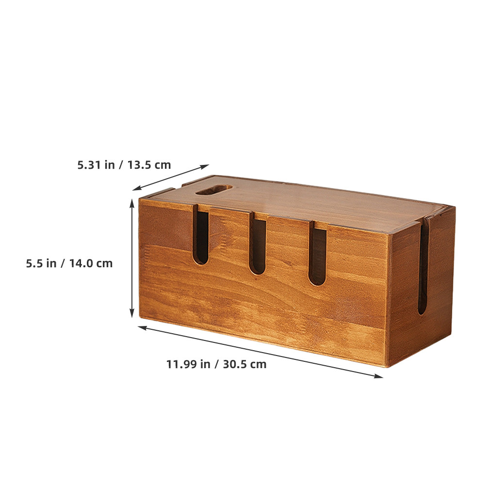 Naturalny drewniany organizer  – Power Strip Desk recenzja i cena