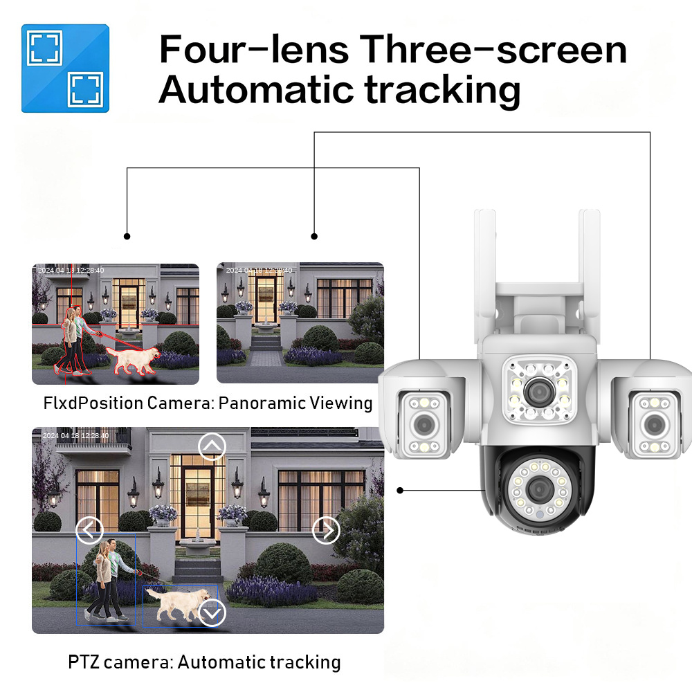Kamera IP WiFi 8K 15MP UHD Zew – Home Office Email recenzja i cena