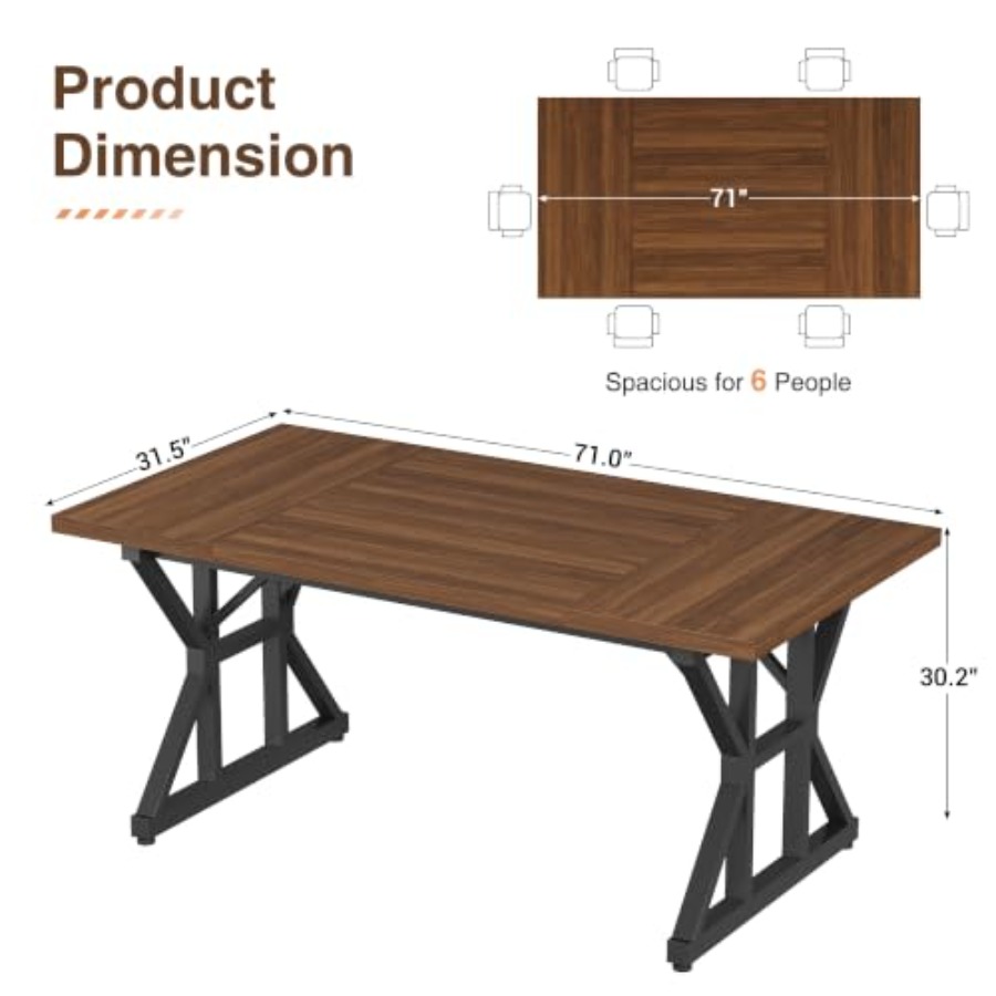 71-calowe biurko do pracy w do – Home Office Industrial Style recenzja i cena