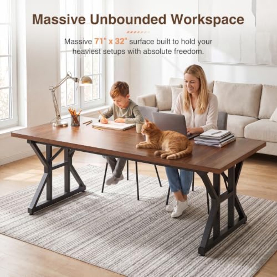 71-calowe biurko do pracy w do – Home Office Industrial Style recenzja i cena