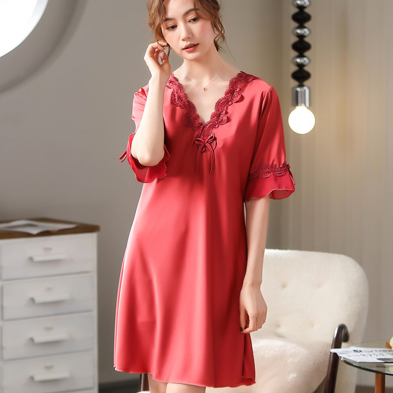 Padded Nightdress Women's Summ – Home Office 2024 recenzja i cena