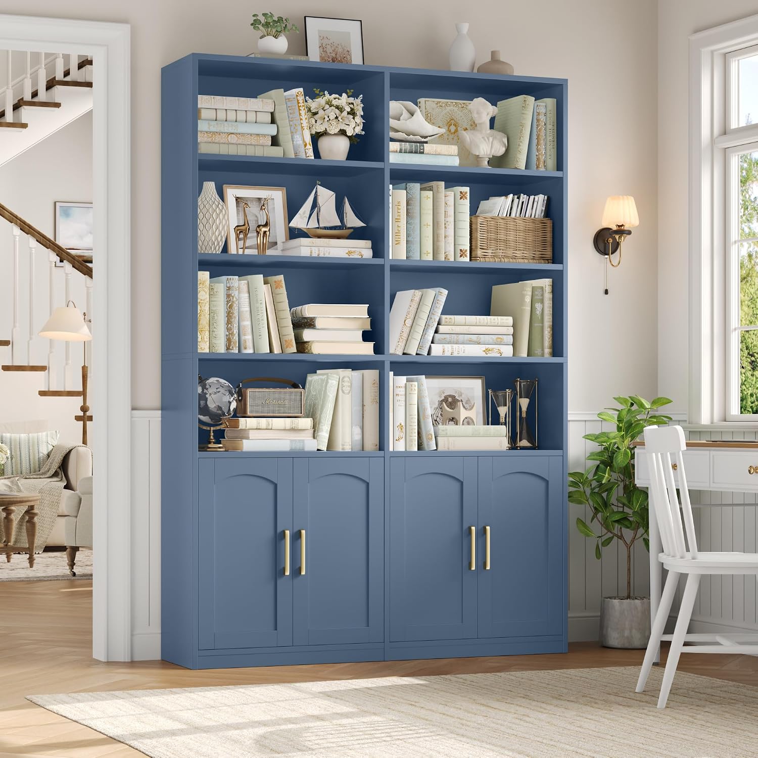 Podwójnie szeroki regał z drzw – Home Office Industrial Style recenzja i cena