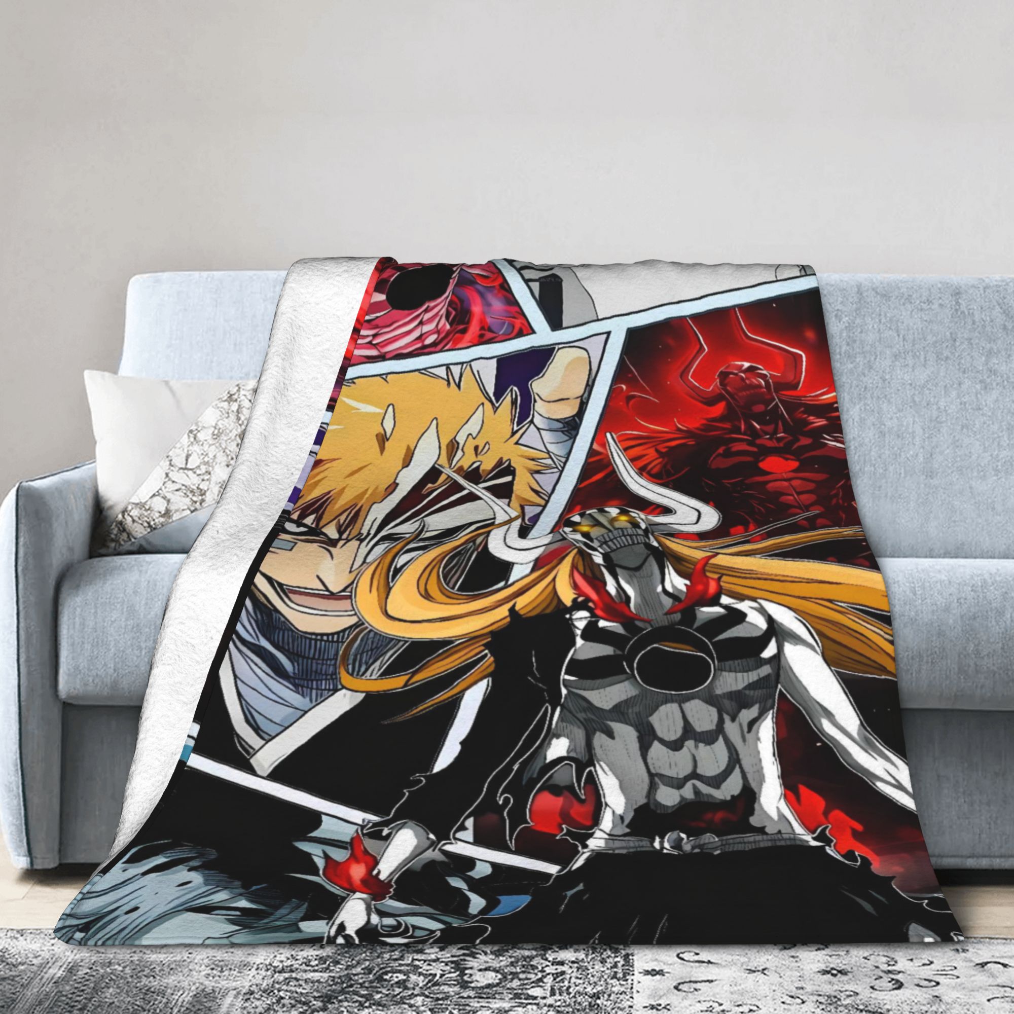 Koc flanelowy Ichigo Zanpakuto – Home Office Bleaching recenzja i cena