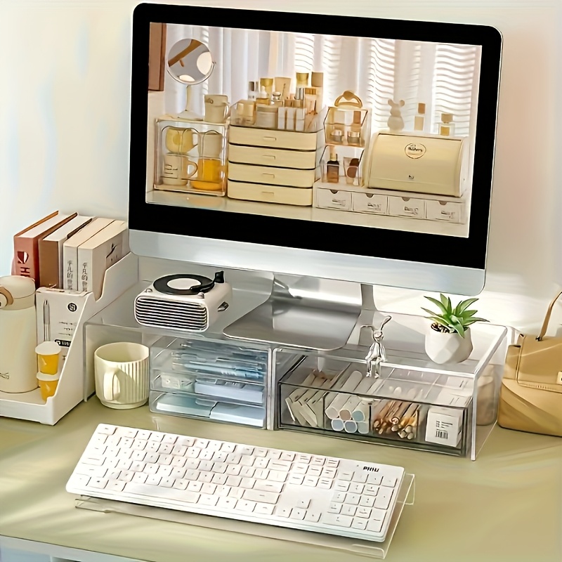 Akrylowy stojak na klawiaturę, – Home Office Keyboard recenzja i cena