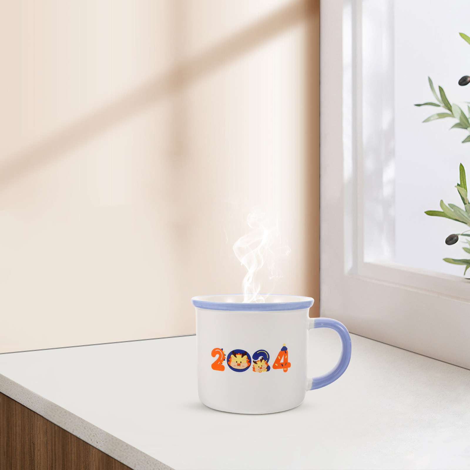 Kubek ceramiczny z motywem chi – Home Office 2024 recenzja i cena