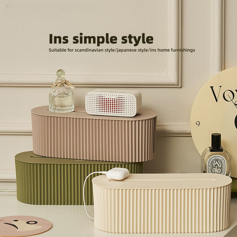 Pudełko do organizacji kabli - – Power Strip Desk recenzja i cena